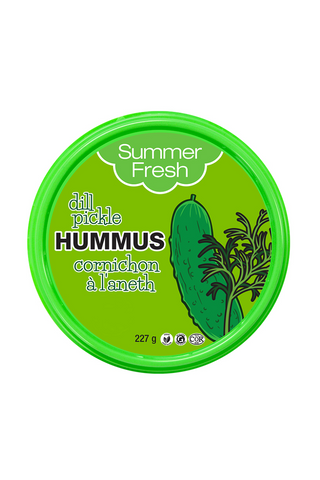 Summer Fresh Dill Pickle Hummus