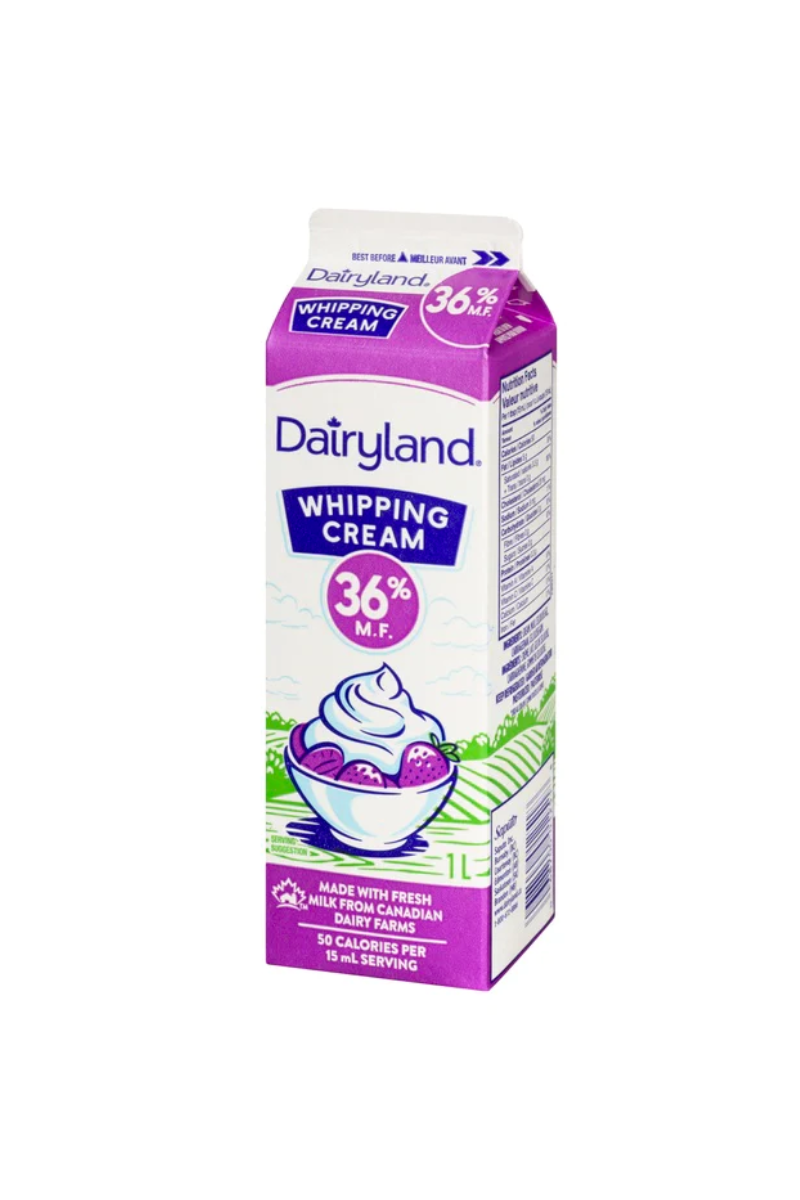 Dairyland 36 Whipping Cream 946ml The Farmer's Kitchen Grocery Store