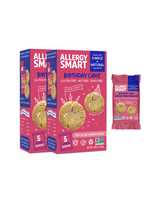 Allergy Smart Birthday Cake Cookies