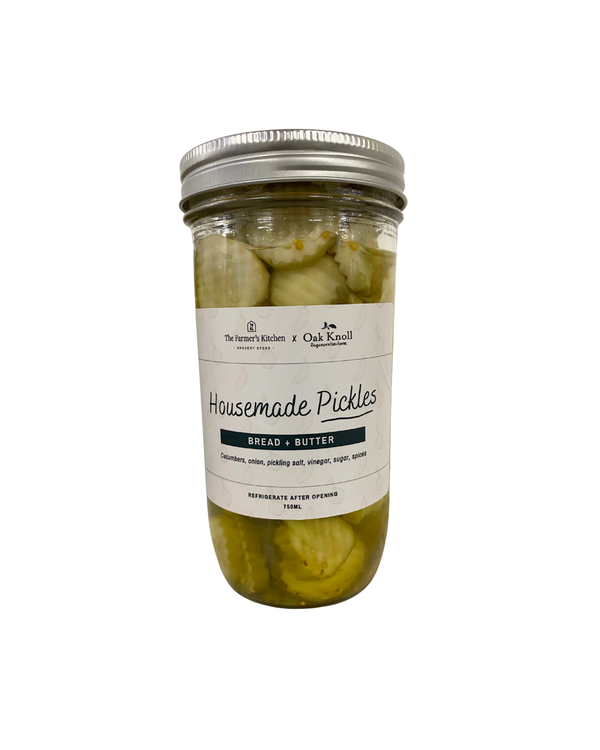 Housemade Bread and Butter Pickles