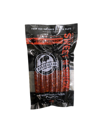 Sweet and Spicy Bison Pepperettes