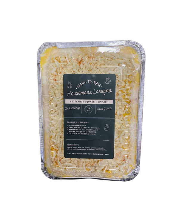 Housemade Butternut Squash & Spinach Lasagna