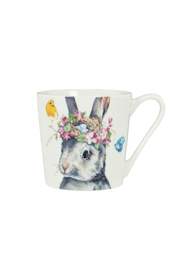 Rabbit With Nest Mug