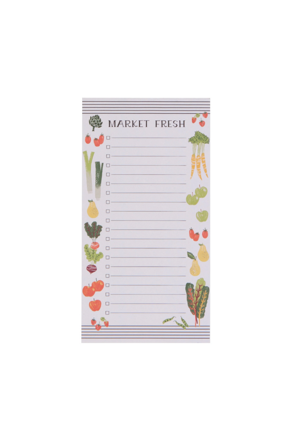 Farmers Market Note Pad