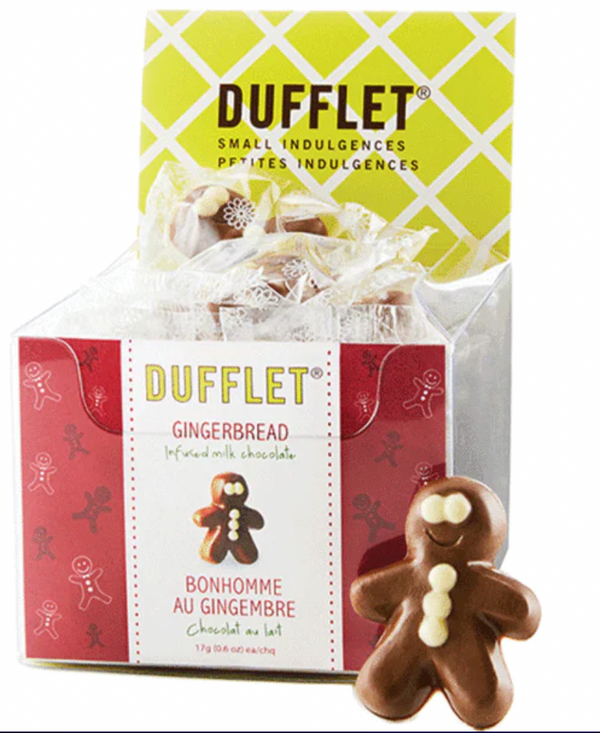 Dufflet: Milk Chocolate Infused Gingerbread Men