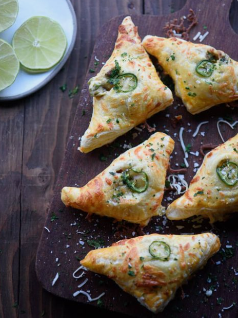 Jalapeno Popper Turnovers with Bacon