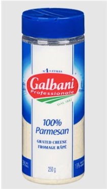 Galbani Professional Grated Parmesan Shakers