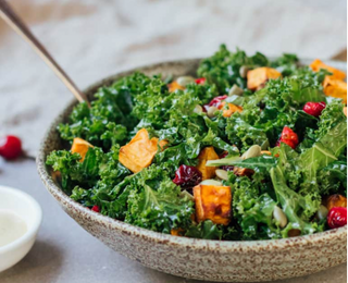 Roasted Sweet Potato and Kale  Salad Kit