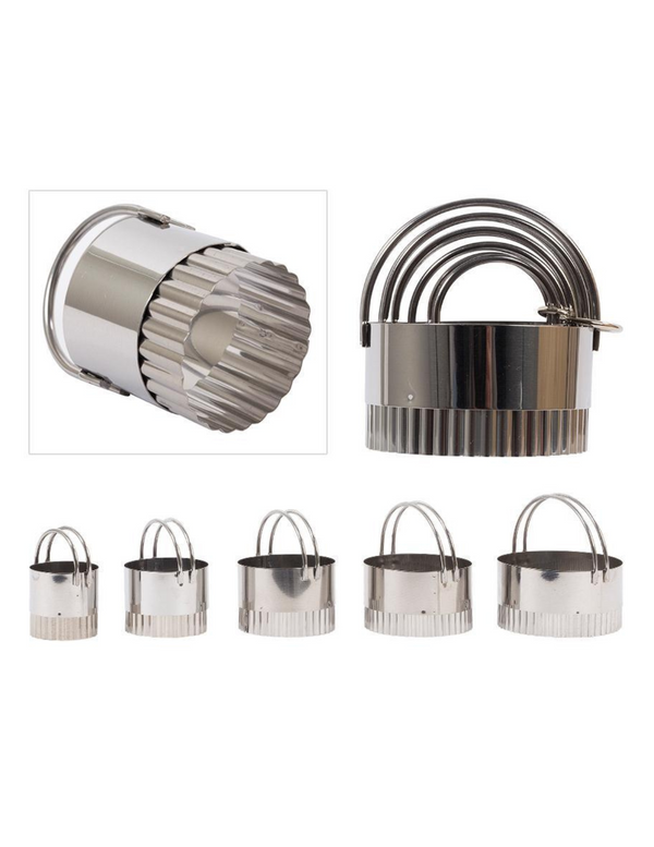 Stainless Steel Cylinder Cookie Cutters