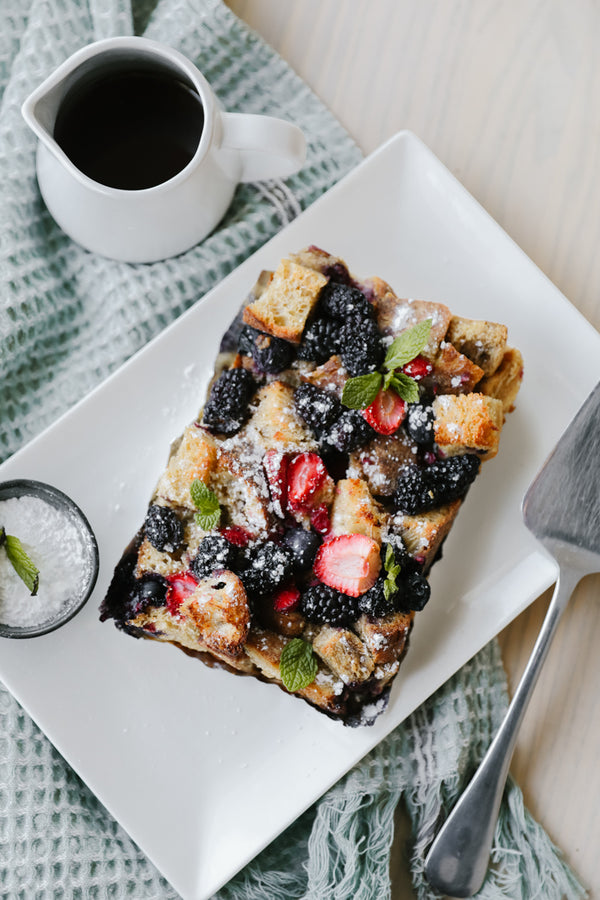 Mixed Berry French Toast Casserole