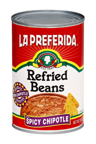 La Preferida Refried Chipotle Beans
