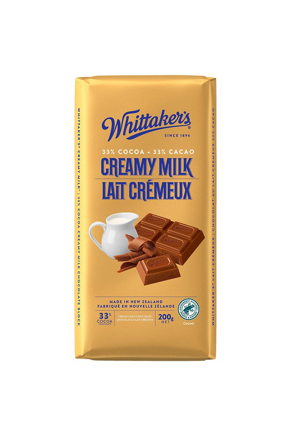 Whittaker Creamy Milk Bar
