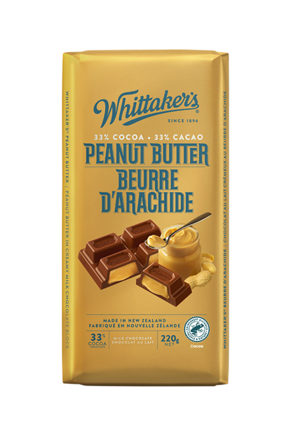 Whittaker Peanut Butter Bar