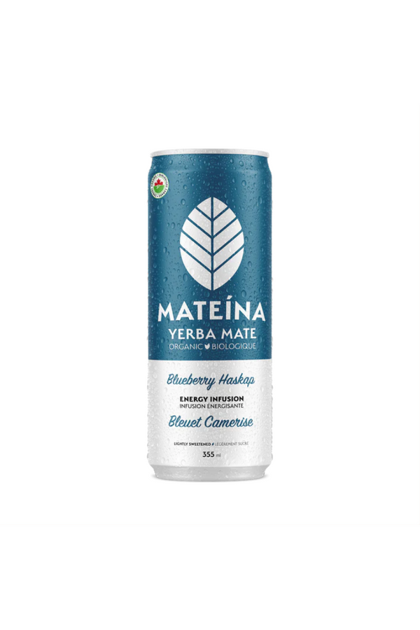 Mateina Yerba Mate Blueberry Haskap Energy Infusion Drink